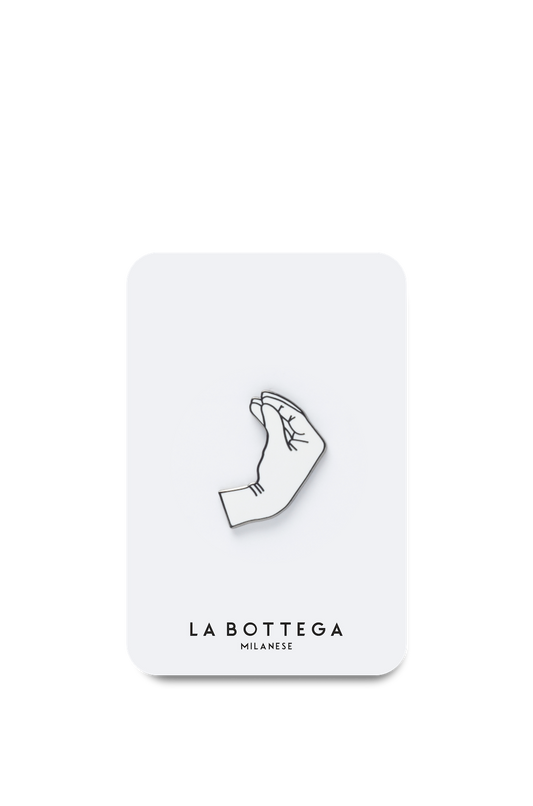 'THE HAND' PIN BADGE